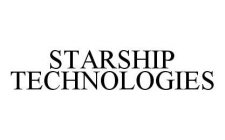 STARSHIP TECHNOLOGIES