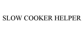 SLOW COOKER HELPER
