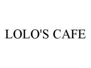 LOLO'S CAFE