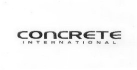 CONCRETE INTERNATIONAL