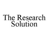 THE RESEARCH SOLUTION