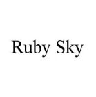 RUBY SKY