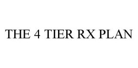 THE 4 TIER RX PLAN