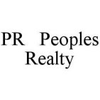 PR PEOPLES REALTY