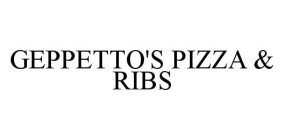 GEPPETTO'S PIZZA & RIBS