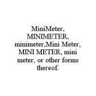 MINIMETER, MINIMETER, MINIMETER,MINI METER, MINI METER, MINI METER, OR OTHER FORMS THEREOF.