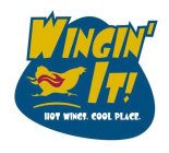 WINGIN' IT! HOT WINGS. COOL PLACE.