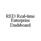 RED REAL-TIME ENTERPRISE DASHBOARD