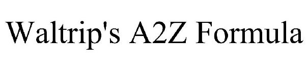 WALTRIP'S A2Z FORMULA