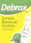 DEBROX DROPS EARWAX REMOVAL SYSTEM THE EAR SPECIALIST DEBROX EARWAX REMOVAL AID