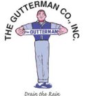 THE GUTTERMAN CO., INC. THE GUTTERMAN DRAIN THE RAIN