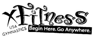 USA GYMNASTICS FITNESS BEGIN HERE. GO ANYWHERE.