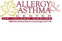 ALLERGY & ASTHMA CENTER OF INLAND EMPIRE 7880 KEW AVENUE, RANCHO CUCAMONGA, CA 91739