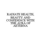 RADIATE HEALTH, BEAUTY AND CONFIDENCE WITH THE AURA OF AETERNA