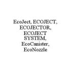 ECOJECT, ECOJECT, ECOJECTOR, ECOJECT SYSTEM, ECOCANISTER, ECONOZZLE