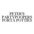 PETER'S PARTYPOOPERS PORTA POTTIES