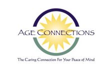 AGE CONNECTIONS THE CARING CONNECTION FOR YOUR PEACE OF MIND