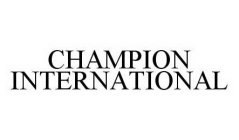 CHAMPION INTERNATIONAL