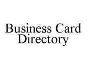 BUSINESS CARD DIRECTORY
