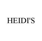 HEIDI'S