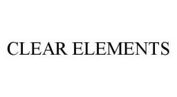 CLEAR ELEMENTS