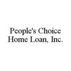 PEOPLE'S CHOICE HOME LOAN, INC.