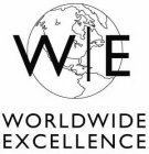 W E WORLDWIDE EXCELLENCE