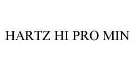 HARTZ HI PRO MIN