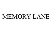 MEMORY LANE