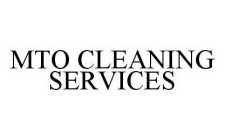 MTO CLEANING SERVICES