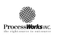 PROCESSWORKSINC. THE RIGHT SOURCE TO OUT SOURCE