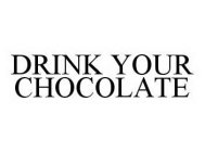 DRINK YOUR CHOCOLATE
