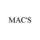 MAC'S