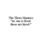 THE THREE MENTORS 