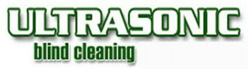 ULTRASONIC BLIND CLEANING