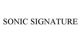 SONIC SIGNATURE