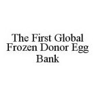 THE FIRST GLOBAL FROZEN DONOR EGG BANK