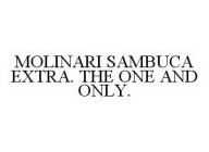 MOLINARI SAMBUCA EXTRA. THE ONE AND ONLY.