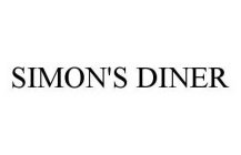 SIMON'S DINER