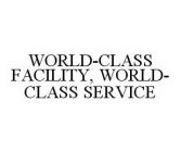 WORLD-CLASS FACILITY, WORLD-CLASS SERVICE