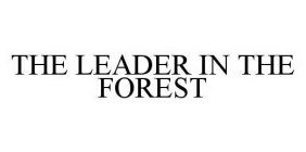THE LEADER IN THE FOREST
