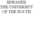 SEWANEE THE UNIVERSITY OF THE SOUTH