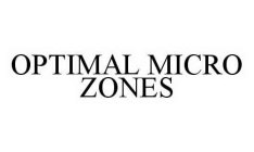 OPTIMAL MICRO ZONES