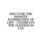 DISCOVER THE INFINITE POSSIBILITIES OF LIFE - CELEBRATE THE GODDESS IN YOU