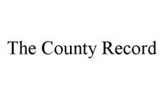 THE COUNTY RECORD