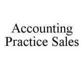 ACCOUNTING PRACTICE SALES