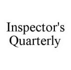 INSPECTOR'S QUARTERLY