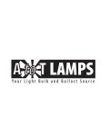 A TO T LAMPS YOUR LIGHT BULB AND BALLAST SOURCE