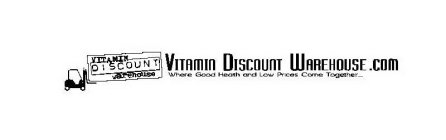 VITAMIN DISCOUNT WAREHOUSE VITAMIN DISCOUNT WAREHOUSE.COM WHERE GOOD HEALTH AND LOW PRICES COME TOGETHER....