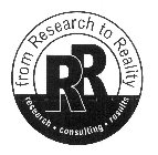 RR FROM RESEARCH TO REALITY RESEARCH CONSULTING RESULTS